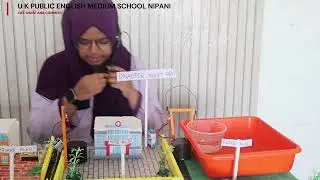 Disaster Alert Pro Model Explained | Class IX Student Rushda Mujawar | UK Public Eng. Medium School
