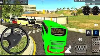 Luxury Coach Driving Simulator | Realistic Bus Game Gameplay 🎮