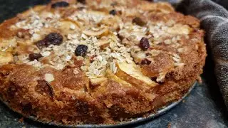 🍎 Torta de maça Sem gluten - Sem lactose - Sem açucar 🍎
