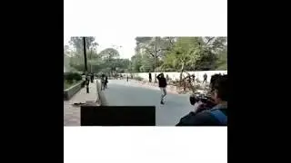 SHOOTING/ Firing At Jamia Milia Islamia University today !!!!