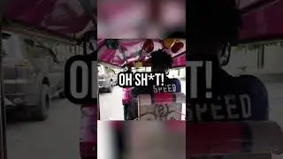 Speed Crashes a Car in Thailand 😳