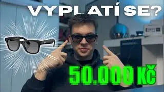 Slunečn&iacute; br&yacute;le přes kter&eacute; nat&aacute;č&iacute;m videa?! Kolik stoj&iacute; peněz? (META RAYBAN 2. GENERACE)