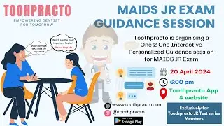 How to crack MAIDS Dental JR EXAM  I DR. LIZA SUMAN KAKKAR  | MAIDS JR  2023 Topper I TOOTHPRACTO