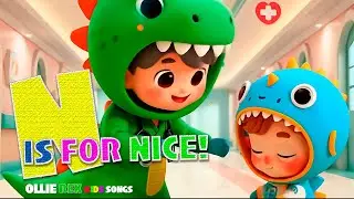 Learn N Words FAST with a Fun Alphabet Song! | Nice and Neat with N!