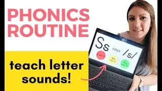 Phonics Routine for Kindergarten | Teach the Alphabet!
