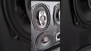 som caseiro feito em casa com um home teather Lenoxx e receiver Taramps. j&aacute; faz um barulhinho.