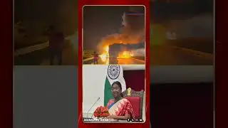 Tragedy on Hyderabad-Bengaluru Highway: Private Bus Catches Fire, 20 Dead in Horrific Accident