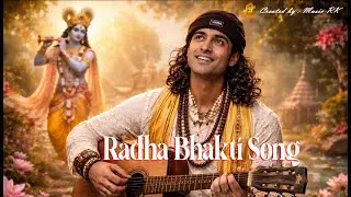 Radha Bhakti unpluged song | CREATED BY: Music RM - A.I. | Lo-fi Song