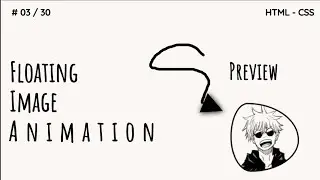 Floating Image Animation | HTML & CSS