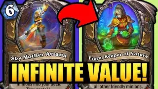 INFINITE 1 Mana Legendary Minnions...Thanks Sky Mother Aviana!