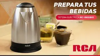 RCA | ☕ PREPARA TUS FAVORITOS ☕ con la Tetera El&eacute;ctrica RC-180GB01