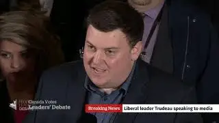 Justin Trudeau dodges Andrew Lawton's question