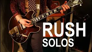 RUSH - Alex Lifeson Solos