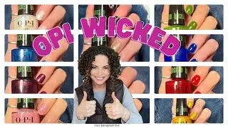 Opi 'Wicked' Collection | Review with comparisons!