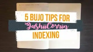 BULLET JOURNAL INDEX 💜 Indexing tips for your bullet journal | Bullet journal ideas