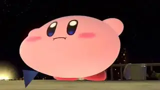 Fat Kirby Running