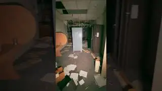 Exploring an Abandoned Hospital in Arkansas! 😳 #shorts