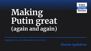 Making Putin great (again and again) | The Moscow Times