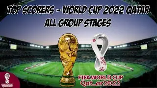 WORLD CUP 2022 QATAR - Top Scorers - All Group Stages