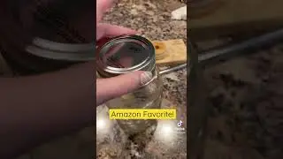 Amazon Finds you actually need! Mason Jar lid and straw combo