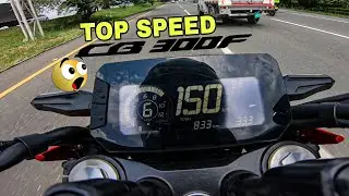 Honda CB 300F Velocidad Máxima (Top speed) 😱🚀 ¿Vale la pena?