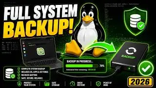 Protect Your Linux PC! Create a Full System Backup Today (2026)