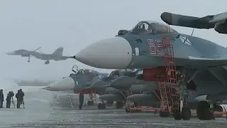 Возвращение палубной авиации СФ с борта ТАВКР &laquo;Адмирал Кузнецов&raquo;