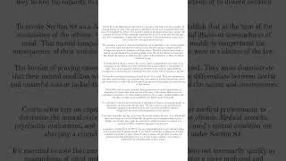 Unsoundness of Mind (Sec. 84) IPC