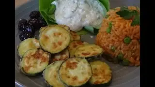 #vegan Zucchini griechische Art / griechische Zucchini