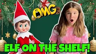 Elf On The Shelf Throwback For 1 Hour!  Huge Present From Elf, Elf In Charge, Mean Elf