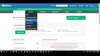 Aweber Tutorial 2017: How Create Multiple List & Copy Emails To Other List