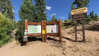Buffalo Mountain 12,777 ft Gore Range, Eagles Nest Wilderness, Silverthorne, CO Day Hike