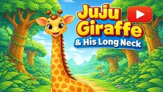 Juju Giraffe and His Long Neck | Kids Moral story 