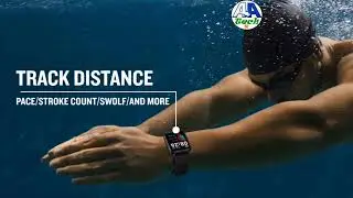 Zeblaze Swim GPS Swimming Smart Watch for Pool and Open Water Built-in GPS 24H Health