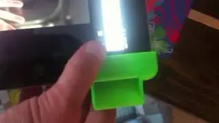 iPad sound deflector 3D printed