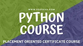 Python Course - Course Description - Placement Oriented - Certificate Course