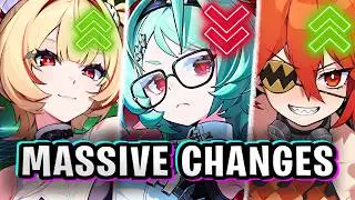 Claret & Koleda BUFFED!? But Roxy NERFED!? ZZZ 3.2 Changes & Angel of Delusion NEW SKINS!?