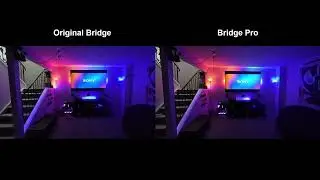Philips Hue Bridge vs Hue Bridge Pro - 4k Sync Box Comparison (Spider-Man: Across the Spider-Verse)