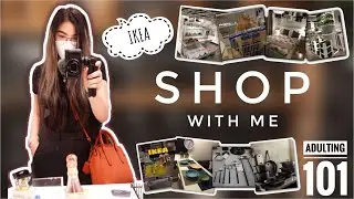 SHOP WITH ME! | ADULTING 101 | IKEA KITCHENWARE AND COOKWARE | FUDDRUCKERS #shopping #home #kitchen
