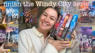 Finish the Windy City Series by Liz Tomforde with Me 🌟 sports romance reading vlog & reviews!!