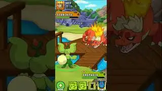 Dynamons wold game Scorchite vs dropkola battle#shorts #dynamonsworld