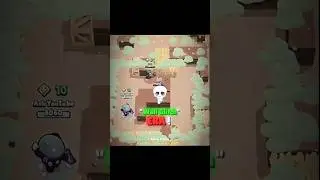 Mortis Wall Glitch in Brawl Stars 💀 #shorts #brawlstars #mortis
