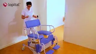 B8035 Lopital Elexo XXL - Bariatric Shower Commode