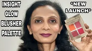 *NEW LAUNCH* INSIGHT COSMETICS GLOW BLUSHER| DEMO| WORTH BUYING THIS PALETTE? MEGHNA MANJREKAR