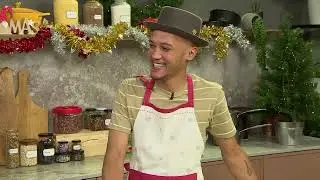 Recipe: Stuffed chicken tray bake (Clover Butro Spread) | Afternoon Express | 13 December 2022
