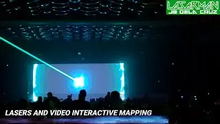 LASER MAPPING and VIDEO INTERACTIVE for IBPAP SUMMIT 2025 with CEO Jack Madrid