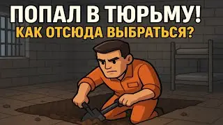 ПЕРВЫЙ ДЕНЬ В ТЮРЬМЕ! КАК ОТСЮДА ВЫБРАТЬСЯ? (Prison Escape Simulator: Dig Out #1)