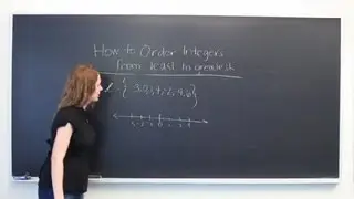 How to Put Integers in Order From Least to the Greatest : Mathematics: All About Integers