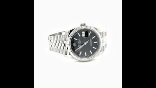 Rolex &ndash; Datejust 36 &ndash; Oystersteel & White Gold &ndash; Jubilee &ndash; Bright Black Dial