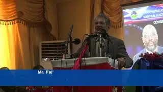 UN SRSG Farid Zarif Speaks on Liberia's Power Transition at certification of George Weah and o